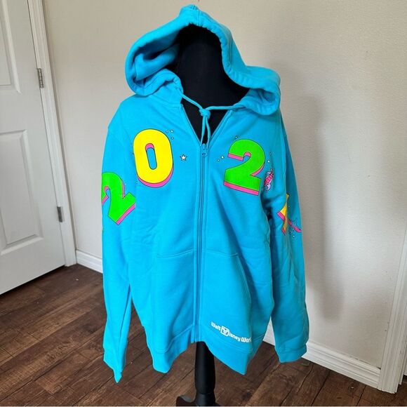 Disney Parks Women’s 2024 Zip Up Hopdie - Picture 2 of 10